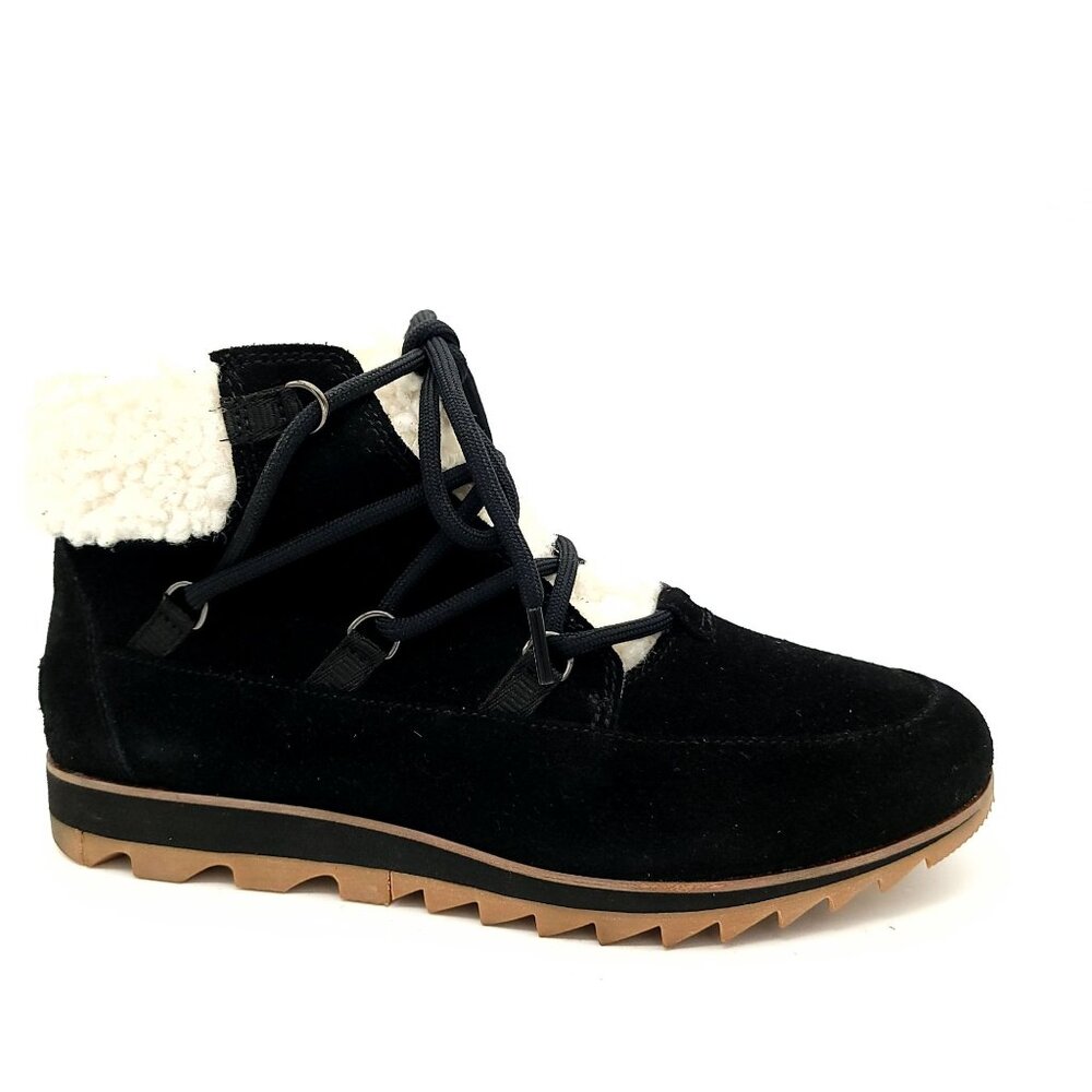 NEW Sorel Harlow Lace Cozy Boots Womens 10.5 Outdoors Boho Chic Whimsygoth Suede